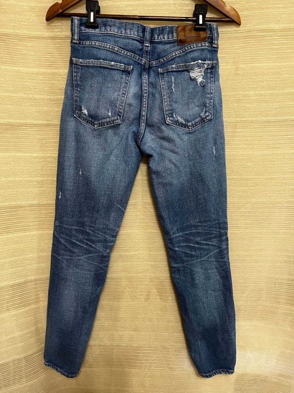 MOUSSY Vintage Jeans Size 26 Skinny Med Wash Stretch Denim Women’s - Picture 2 of 11